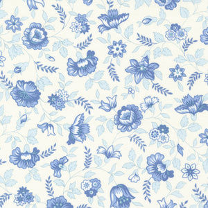Blueberry Delight Collection Blueberry Fields Cotton Fabric 3031 natural