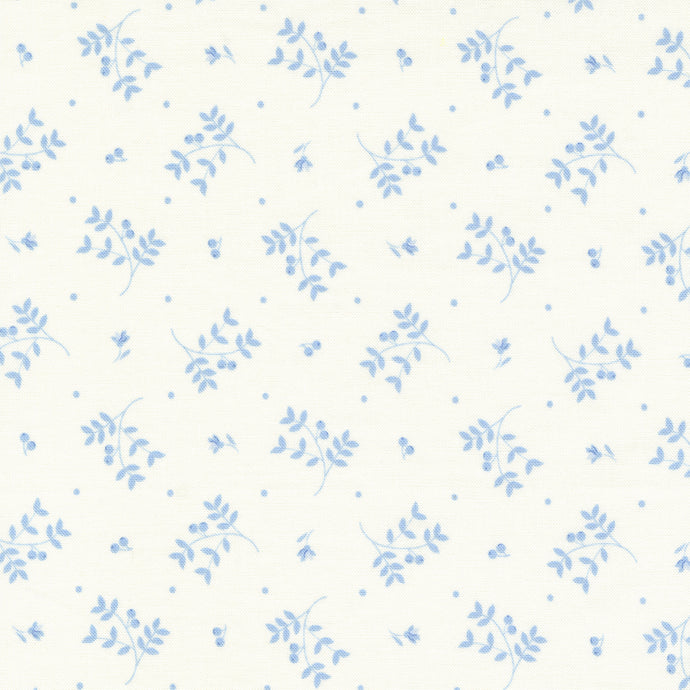 Blueberry Delight Collection Fresh Berries Cotton Fabric 3033 natural