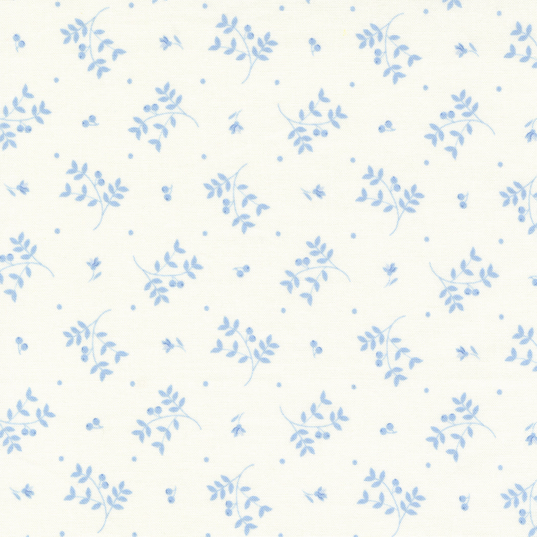 Blueberry Delight Collection Fresh Berries Cotton Fabric 3033 natural