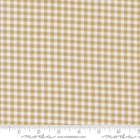 natural, Farm and Garden Collection Plaid Cotton Fabric 7480