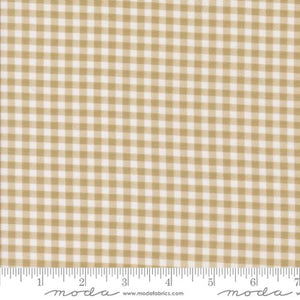 natural, Farm and Garden Collection Plaid Cotton Fabric 7480