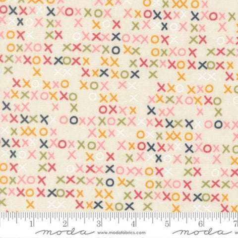 natural, Fieldrush Collection Letter Blenders Cotton Fabric 30786