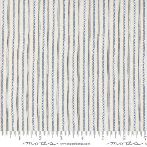 natural, Larking Collection Stripes Cotton Fabric 24634