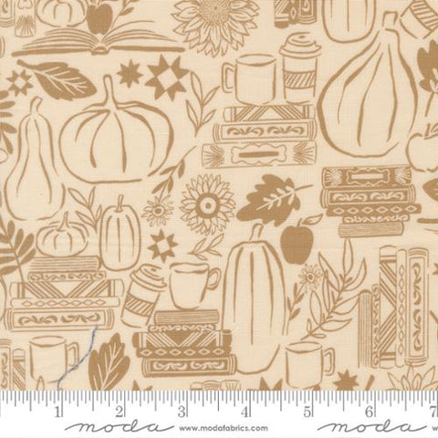 natural, Windfall Collection Cozy Up Cotton Fabric 45652
