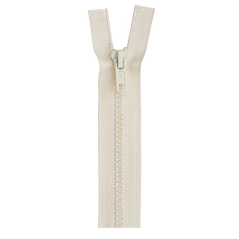 Natural zipper