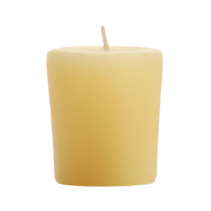 Big Dipper Wax Works pure beeswax votive candle