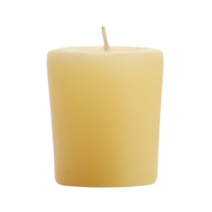 Big Dipper Wax Works pure beeswax votive candle