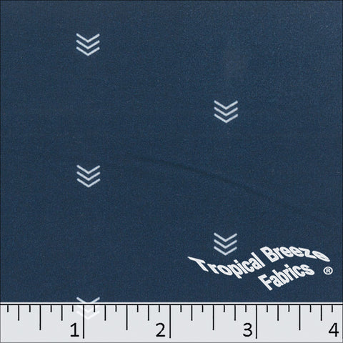 navy, Double Brushed Knit Arrow Fabric 572521