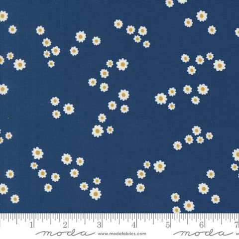 Field of Flowers Collection Small Florals Cotton Fabric 3316 navy