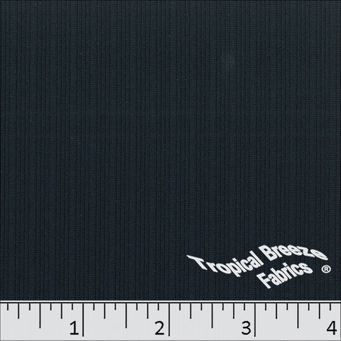 navy, Ideal Rib Knit Polyester Fabric 32351