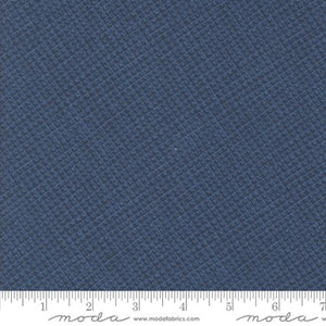 navy-Larking Collection Check Texture Cotton Fabric 24635