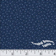 Navy, Standard Weave Small Print Poly Cotton Fabric 6189