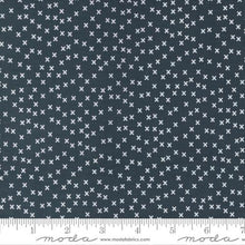 Vintage Collection X Pattern Cotton Fabric 55657 navy