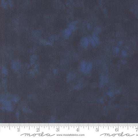 navy, Winter Chill Collection Dusk Cotton Fabric 48108