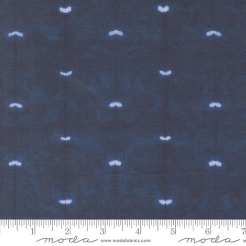 navy, Winter Chill Collection Starlight Cotton Fabric 48105