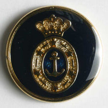 Navy button