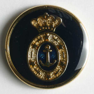 Navy button