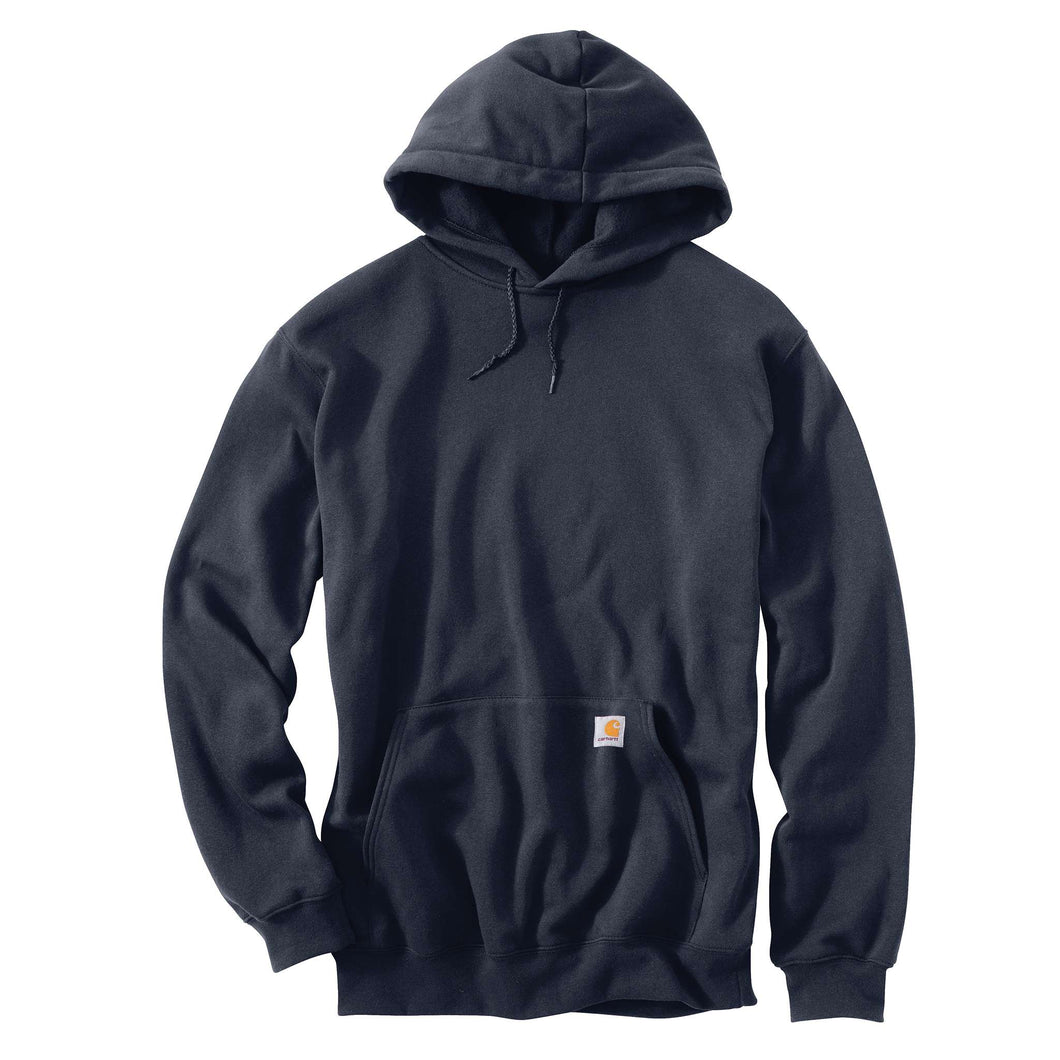 New Navy Carhartt pull-over hooded sweatshirt.