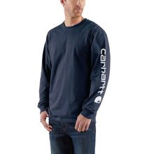 NVY Carhartt Men's Graphic Logo Workwear Tee Shirt K231