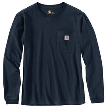 Navy Carhartt Long sleeve t-shirt