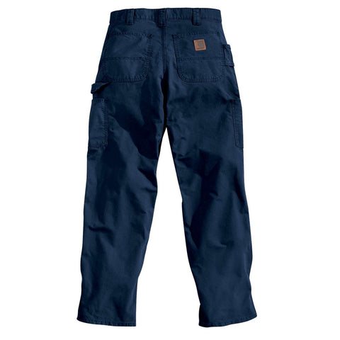Back of navy pants