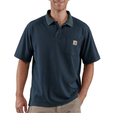 Navy polo shirt