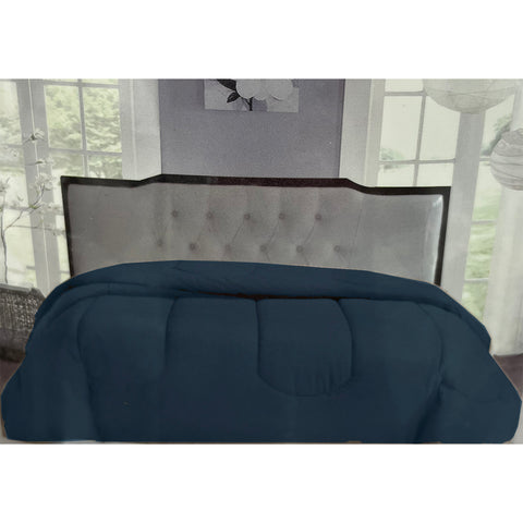 navy, Solid Comforter