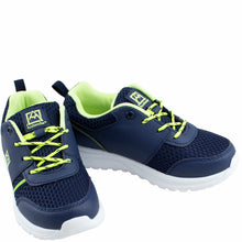 Pair of navy tennis shoes 