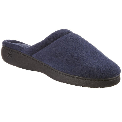 Navy terry clog
