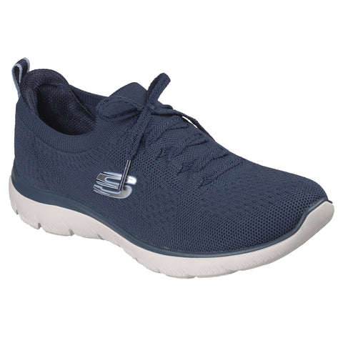 Skechers women's Summits True Ease shoe in navy