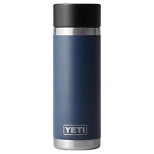 Yeti Rambler 18 oz Bottle with HotShot Cap in navy