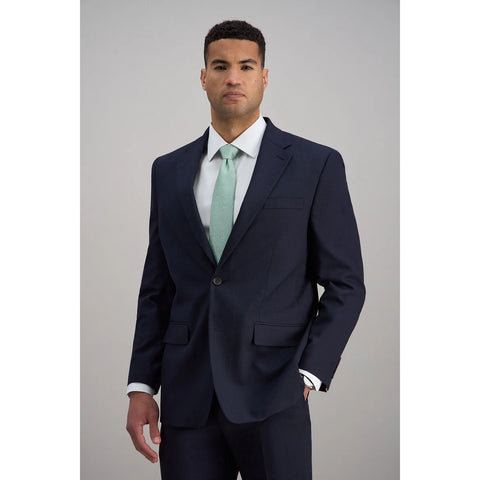 Haggar Men's Premium Stretch Suit Jacket in dark navy