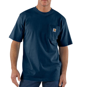 navy, Men's Big and Tall Pocket Tee Shirt K87