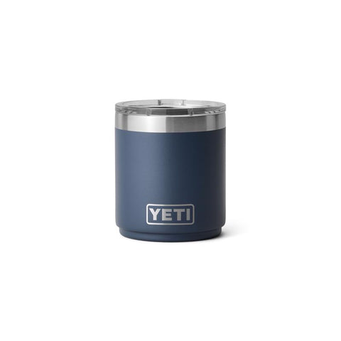 Yeti Rambler Lowball 10 oz Stackable Tumbler in navy