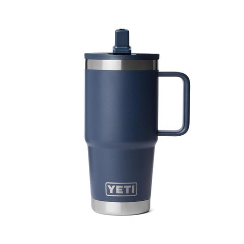 Yeti Rambler 20 oz. Travel Straw Mug in navy