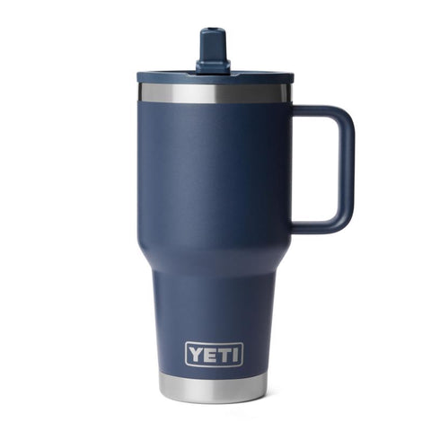 Yeti Rambler 30 oz. Travel Straw Mug in navy