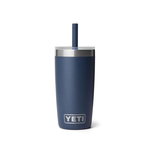 Yeti Rambler Jr. 10 oz. Straw Tumbler in navy