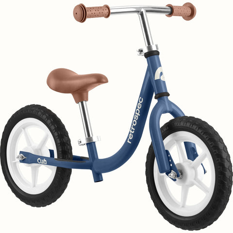 Retrospec Cub 12-inch Children's Balance Bike in navy