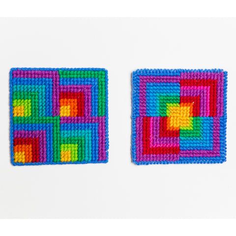Needlepoint coasters 