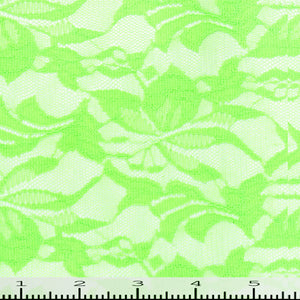 Lime green lace