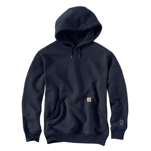 new navy, Men's Big and Tall Heavyweight Hooded Sweatshirt 100615