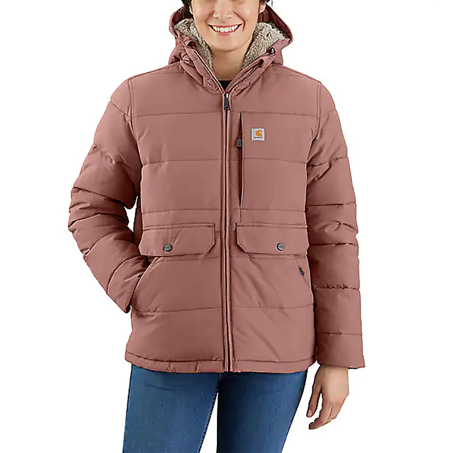 Women Winter Coat Plus Size Thicken Jackets with Hood Zipper Cardigan  Trendy Solid Warm Outerwear with Pockets, Wine-b, Small : :  Clothing, Shoes & Accessories