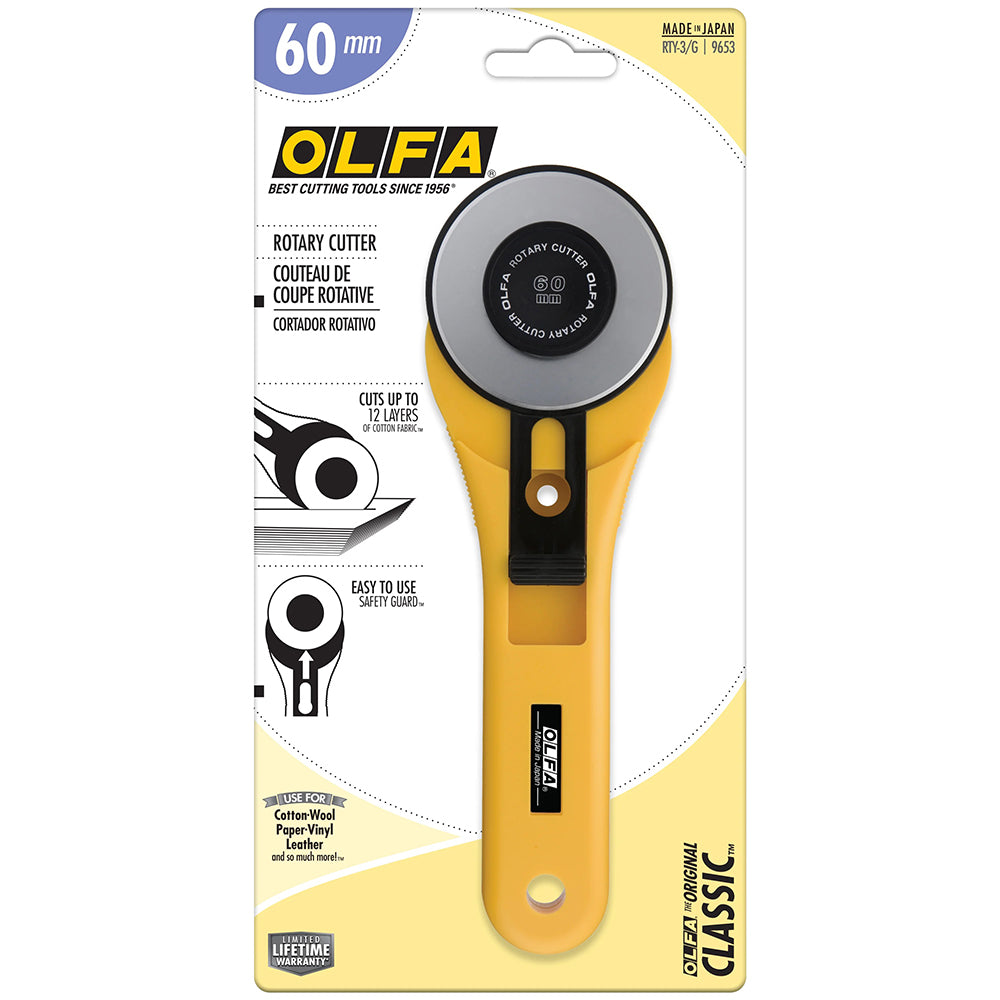 Olfa Deluxe Rotary Cutter 60mm