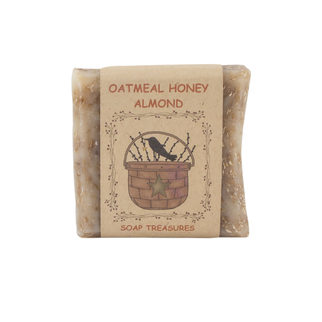 Oatmeal honey almond soap