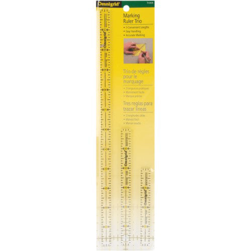 Marking Ruler Trio Set OGD-1264-S