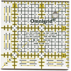Omnigrid 2.5 Square Ruler