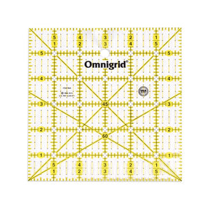 6-Inch Square Quilt Ruler OGD-6A