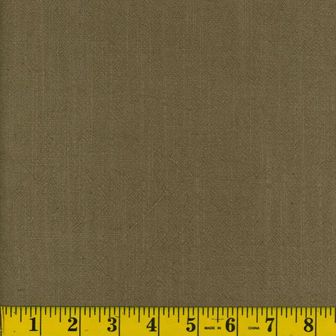 olive, Heavy Linen Fabric 1324