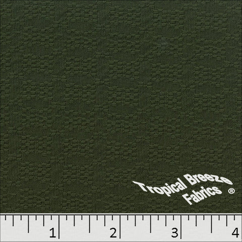 olive, Jacquard Knit Polyester Fabric 32858