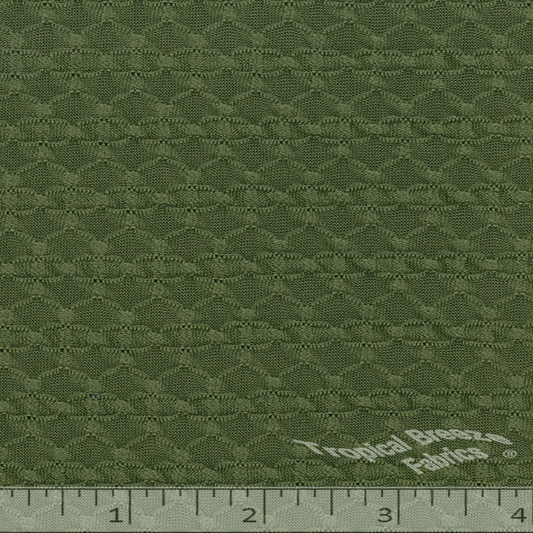 Olive dress fabric